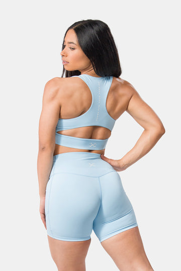 STING Aurora Coral Impact Sports Bra Blue